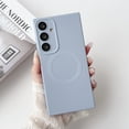thumbnail image 1 of for Samsung Galaxy S22 Ultra Magnetic Case, Compatible with MagSafe, Luxury Matte Hard PC Shockproof Protective Skin Friendly Anti-Scratch Lightweight Back Case Cover for Galaxy S22 Ultra, Blue, 1 of 6