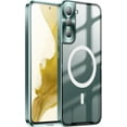 thumbnail image 1 of For Samsung Galaxy S22 Ultra / S22 /Plus Case Aluminum Magnetic Support Wireless Charging ,Compatible with Magsafe, Metal Camera Protection Matte Cover Luxury for Galaxy S22 /Ultra/Plus (S22,green), 1 of 11