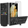 Samsung Galaxy S22 Ultra Wallet Case with Card Holder, Samsung S22