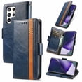 thumbnail image 1 of Samsung Galaxy S22 Ultra Wallet Case, Dteck PU Leather Magnetic Flip Stand Case for Samsung Galaxy S22 Ultra 6.8 inch 2022, Darkblue, 1 of 8