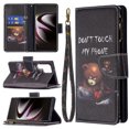 thumbnail image 1 of Samsung Galaxy S22 Ultra Wallet Case, Dteck Zipper Pocket 9 Card Slots Wallet Phone Case with Hand Strap For Samsung Galaxy S22 Ultra 6.8 inch 2022,Bear, 1 of 5