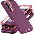 for Samsung Galaxy S23 Case, with 2Pcs [Self Healing Flexible TPU
