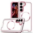 thumbnail image 1 of for Samsung Galaxy S23 Case Compatible with MagSafe, Dual Layer Protection Rubber Cover Phone Case with Wireless Charging for Samsung Galaxy S23 YJ Rose Gold, 1 of 16