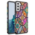 thumbnail image 1 of Samsung Galaxy S23 Case, Rosebono Slim Hybrid Shockproof Hard Cover Graphic Fashion Colorful Skin Cover Armor Case for Samsung Galaxy S23 (Colorful Mandala), 1 of 5