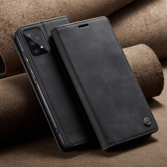 Samsung Galaxy S23 Case, Samsung S23 Wallet Case for Women Men, RFID Blocking Leather Magnetic Flip Strap Card Holder Case for Galaxy S23