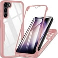 thumbnail image 1 of for Samsung Galaxy S23 Clear Case, 360° Full Body Protective Shockproof Anti-Scratch Phone Case Cover Galaxy S23 5G, Slilcone TPU Slim Fit Thin for Samsung S23 Front + Back Dual Layer Protection, 1 of 14