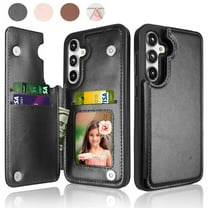 For Samsung Galaxy S23 FE 5G Case, Takfox Galaxy S23 FE 5G Wallet Case, PU Leather Credit Card Holder Slots Kickstand Magnetic Flip Cover,for Galaxy S23 Fan Edition 5G/SM-S711, Black