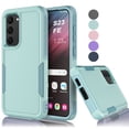 thumbnail image 1 of Samsung Galaxy S23 FE Case ,Sturdy Phone Case for Galaxy S23 FE 2023 6.4 inch ,Tekcoo Shockproof Protection Heavy Duty Armor Hard Plastic & Rubber Rugged Bumper 2-in-1 Case Cover -Mint, 1 of 9