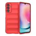 thumbnail image 1 of for Samsung Galaxy S23 FE Grip Case,[Silky Touch Premium Liquid Silicone][Camera Protection] [Soft Anti-Scratch Microfiber Lining],Slim Soft Shockproof Anti-Scratch Phone Case,Red, 1 of 11
