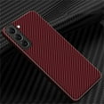 thumbnail image 1 of For Samsung Galaxy S23 Phone Case Magnetic [Military-Grade Drop Protection] Carbon Fiber Support Wireless Charging Slim Mens Women Matte Shockproof Protective Cover,Winered, 1 of 10