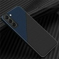 thumbnail image 1 of for Samsung Galaxy S23 Phone Case,Slim Hard PC + Soft TPU Lightweight Anti-Scratch Shock Absorption Carbon Fibre Durable Protective Case Wireless Charing Cover for Samsung Galaxy S23, Blackblue, 1 of 10