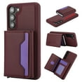 thumbnail image 1 of for Samsung Galaxy S23 Plus 2 In 1 Detachable Magnetic Card Slots Back Case, PU Leather RFID Blocking Kickstand Fashion Shockproof Protective Phone Case Cover for Samsung Galaxy S23 Plus, Winered, 1 of 9