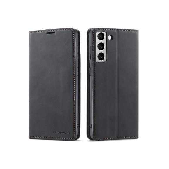 Samsung Galaxy S23 Plus 5G Case, Premium PU Leather Cover with Card Holder Stand Hidden Magnetic Shockproof Flip Wallet Case for Galaxy S23+ 5G 6.6 inch