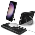 thumbnail image 1 of For Samsung Galaxy S23 Plus Case [Compatible with MagSafe] [Military-Grade Protection], Shockproof Protective Slim Invisible Kickstand Car Mount Magnetic Armor Cover, Black, 1 of 10