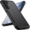thumbnail image 1 of for Samsung Galaxy S23 Plus Case, Galaxy s23 Plus Case with Screen Protector Heavy Duty Durable Shockproof Protective Phone Case for Galaxy S23 Plus, Black, 1 of 7