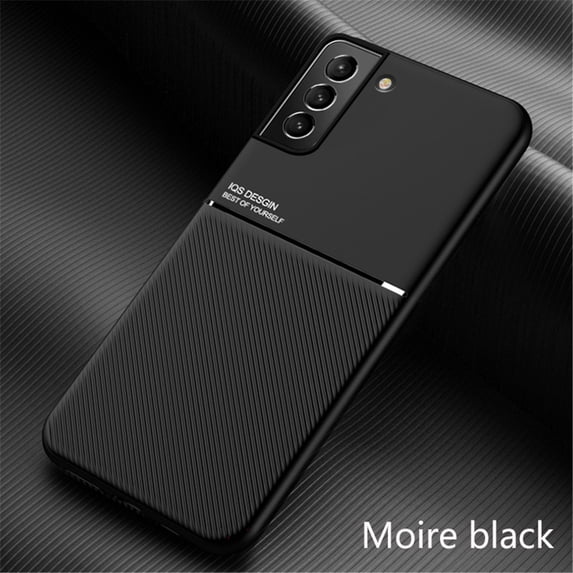 for Samsung Galaxy S23 Plus Case, Luxury Ultra Slim with Magnetic Matte Dual Layer Shockproof Bumper Frame Drop Protection Hybrid Phone Case Cover for Samsung Galaxy S23 Plus, Black