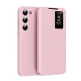 thumbnail image 1 of For Samsung Galaxy S23 Plus Case PU Leather Flip Case,With Intelligent Window,With Card Holder,Anti-fall Rugged Shockproof Protective Phone Case Cover for Samsung Galaxy S23 Plus,Pink, 1 of 7
