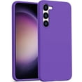 thumbnail image 1 of for Samsung Galaxy S23 Plus Case Silicone,Silky Smooth Flexible Gel Rubber Bumper Cover with Soft Microfiber Lining Slim Fit Protective Phone Case for Samsung Galaxy S23 Plus Dark Purple, 1 of 1