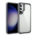thumbnail image 1 of for Samsung Galaxy S23 Plus Clear Case, Non-Yellowing Shockproof Slim Phone Cover, Military-Grade Protection with Metal Lens Frame, Anti-Scratch Hard Case for Samsung Galaxy S23 Plus, Gray, 1 of 7