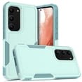 thumbnail image 1 of for Samsung Galaxy S23 Plus Heavy Duty Case,Stylish 2 in 1 Military Grade Armor PC+TPU Silicone Hybrid Rugged Shockproof Glossy Grip Edge Protective Anti-Scratch Back Phone Cover,Mint, 1 of 5