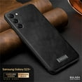 thumbnail image 1 of for Samsung Galaxy S23 Plus Leather Case Wireless Charging, Slim Luxury Classic PU Non-Slip Grip Rugged Bumper Shockproof Protective Cover Men Women Phone Cases for Samsung Galaxy S23 Plus,Black, 1 of 7