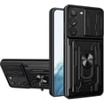 thumbnail image 1 of for Samsung Galaxy S23 Plus (Not S23) Case Sliding Window Case with Card Holders, Cover with Slide Camera Protection Built-in Magnetic Kickstand Case for Samsung Galaxy S23 Plus LJK Black, 1 of 9