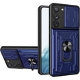 thumbnail image 1 of for Samsung Galaxy S23 Plus (Not S23) Case Sliding Window Case with Card Holders, Cover with Slide Camera Protection Built-in Magnetic Kickstand Case for Samsung Galaxy S23 Plus LJK Blue, 1 of 10