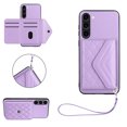 thumbnail image 1 of for Samsung Galaxy S23 Plus Wallet Case with Card Holder, Elegant Durable PU Leather Protective Magnetic Closure Flip Phone Cover Kickstand RFID Blocking for Women Girls for Galaxy S23 Plus, Purple, 1 of 9