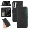 thumbnail image 1 of for Samsung Galaxy S23 Premium PU Leather Wallet Flip Case, RFID Blocking Magnetic Card Slots Cash Pocket Kickstand Multifunctional Drop Protective Phone Cover for S23, Black, 1 of 6