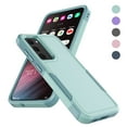 thumbnail image 1 of For Samsung Galaxy S23,S23 Ultra 5G Case ,Sturdy Phone Case for Galaxy S23 5G 6.1 inch ,Takfox Shockproof Protection Heavy Duty Armor Hard Plastic & Rubber Rugged Bumper 2-in-1 Case Cover,Green, 1 of 6