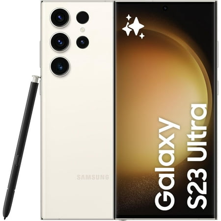 Samsung Galaxy S23 Ultra 5G 512GB 12GB RAM 6.8" 120 Hz AMOLED Display | International Version Dual SIM Unlocked Smartphone (SM-S918B/DS)