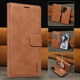 thumbnail image 1 of For Samsung Galaxy S23 Ultra Case, 2 In 1 Detachable Magnetic Back Cover Compatible with Magsafe Premium PU Leather Cards Slots Wallet Phone Case Cover for Samsung Galaxy S23 Ultra, Brown, 1 of 10