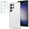 thumbnail image 1 of for Samsung Galaxy S23 Ultra Case 5G,Transparent Back,TPU Frames, Scratch-Resistant,Precise Camera Holes Slim Shockproof Protective Phone Case for S23 Ultra (Clear), 1 of 13