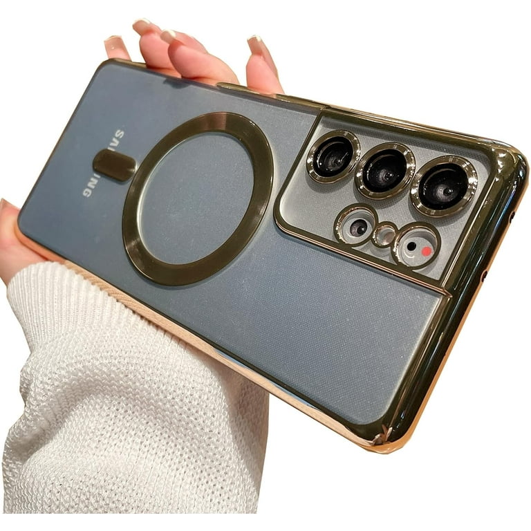 for Samsung Galaxy S23 Ultra Case Compatible with Magsafe Wireless