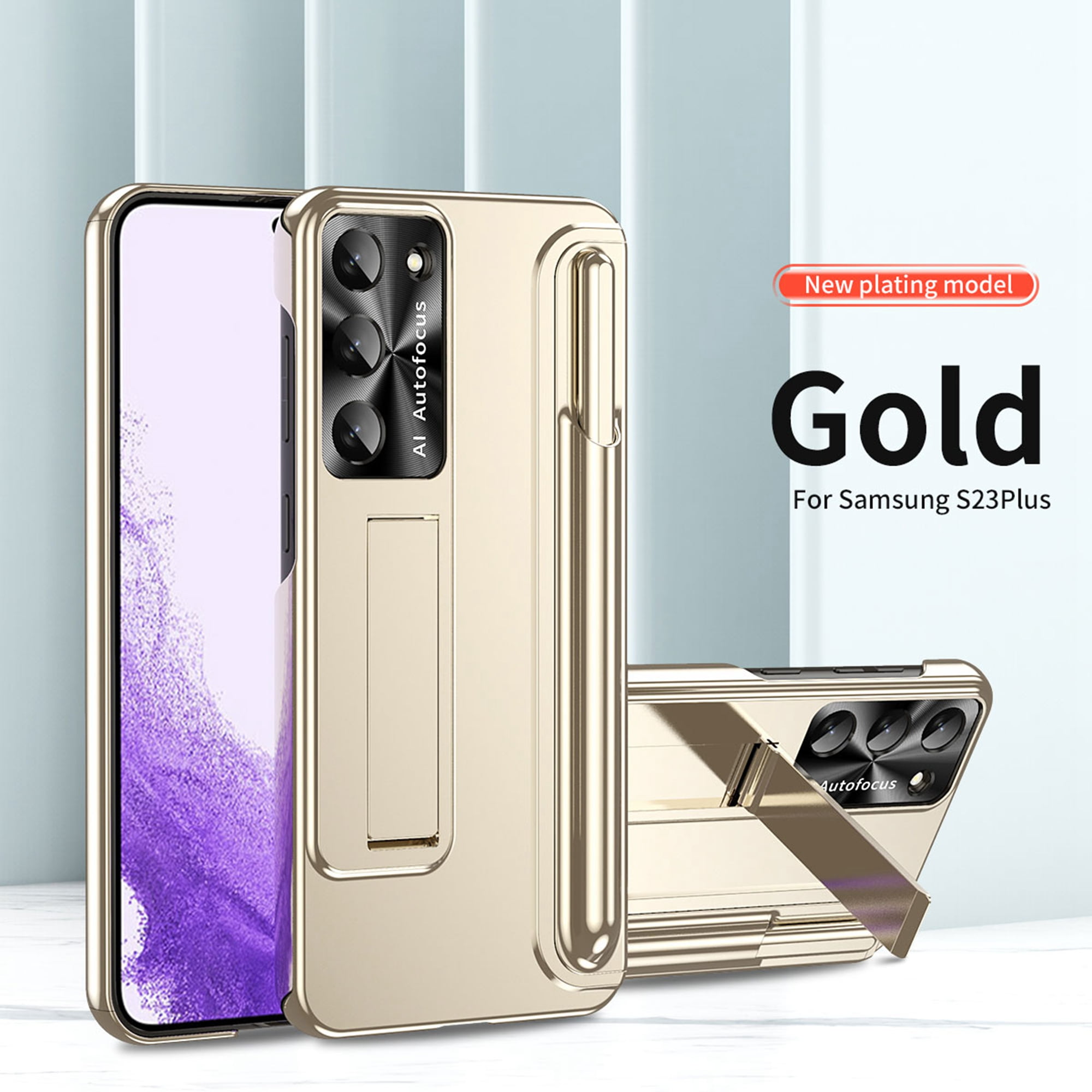Samsung Galaxy S23 Ultra 512GB、ケース付 for Samsung Galaxy S23 Ultra Case Luxury Electroplated, Anti-Drop