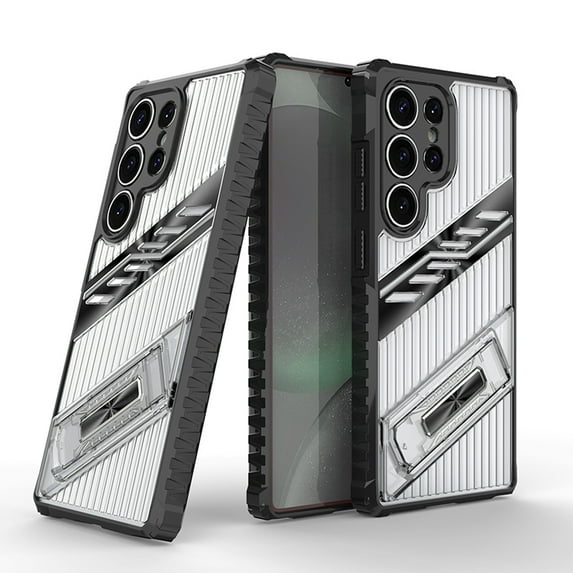 For Samsung Galaxy S23 Ultra Case for Men,Heavy Duty Corner Enhanced Protection with Kickstand Shockproof Anti-Scratch Slim Fit Lightweight Sturdy Hard Cover for Samsung Galaxy S23 Ultra,Black