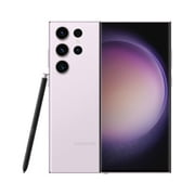 Samsung Galaxy S23 Ultra Cell Phone, Factory Unlocked Android Smartphone, 256GB, 200MP Camera, Night Mode, Long Battery Life, S Pen, US Version, 2023, Lavender
