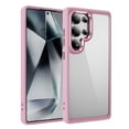 thumbnail image 1 of for Samsung Galaxy S23 Ultra Clear Case, [Not Yellowing] [Military-Grade Drop Protection] Lightweight Slim Transparent Phone Case for Samsung Galaxy S23 Ultra Shockproof Cover, Pink, 1 of 8