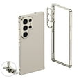 thumbnail image 1 of for Samsung Galaxy S23 Ultra Metal Bumper Frame + Camera Lens Protection, No Back, Luxury Shockproof Protective Rugged Heat Dissipation, Raised Edge Protection, for Samsung Galaxy S23 Ultra, Gold, 1 of 10