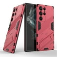 thumbnail image 1 of for Samsung Galaxy S23 Ultra Phone Case, Kickstand Rugged Shockproof TPU All-Inclusive Lens Protective Shell Hard PC Back Cover Sturdy Case for Samsung S23 Ultra 5G Phone, Rose, 1 of 12