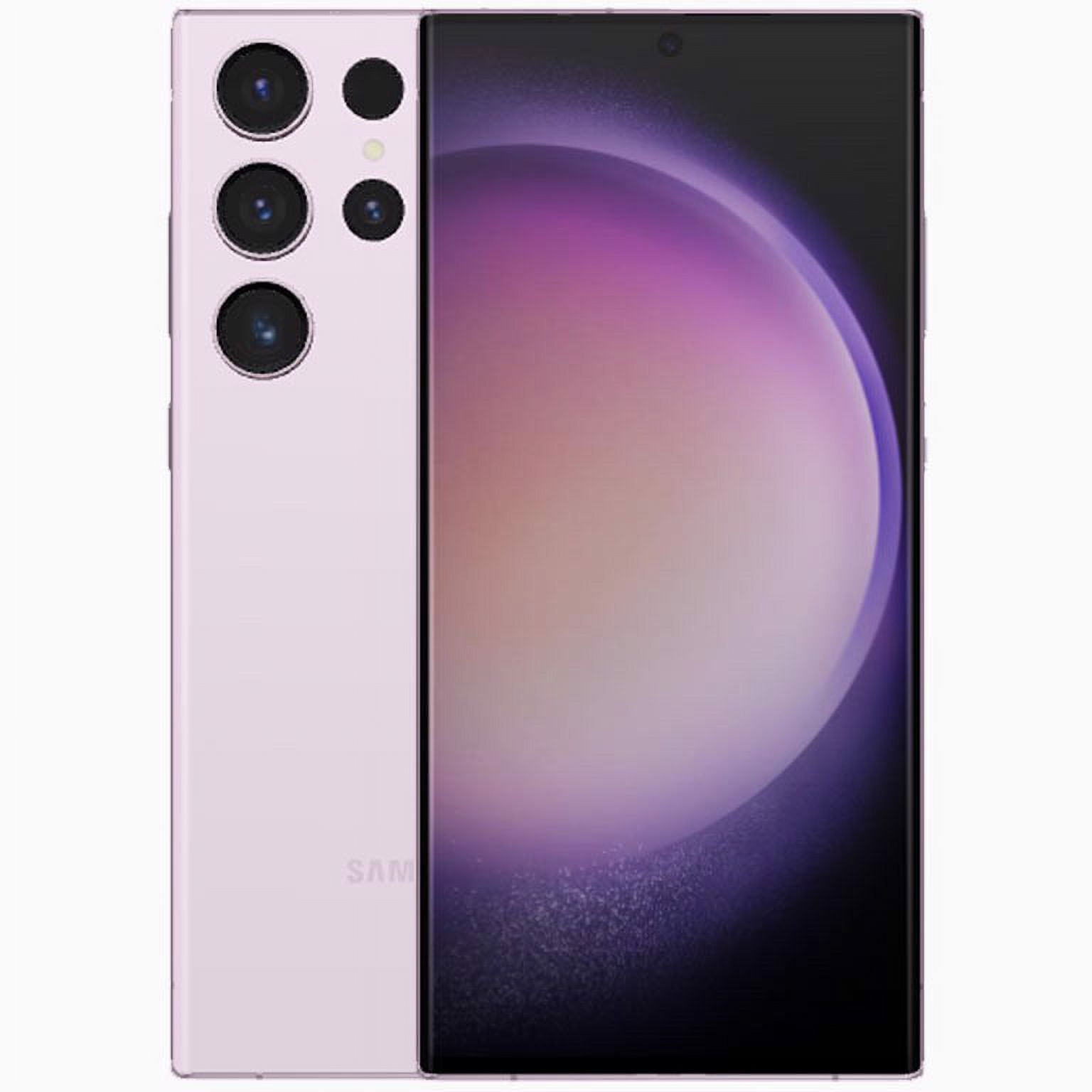 Samsung Galaxy S23 Ultra STANDARD EDITION Dual-SIM 1TB ROM + 12GB RAM (Only GSM | No CDMA) Factory Unlocked 5G Smartphone (Lavender) - International Version