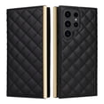 thumbnail image 1 of For Samsung Galaxy S23 Ultra Wallet Phone Case,PU Leather Folio Flip Kickstand,With Wrist Strap&Shoulder Strap,Card Slots,Shockproof Rugged Anti-fall Crossbody Phone Case Cover,Black, 1 of 8