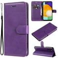 thumbnail image 1 of for Samsung Galaxy S23 Wallet Case, with Credit Card Holder and Wrist Strap, RFID Blocking PU Leather Flip Magnetic Cell Phone Cover Case for Samsung Galaxy S23, Purple, 1 of 6
