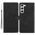 thumbnail image 1 of for Samsung Galaxy S23 Wallet Case, Premium PU Leather Card/Photo Slots Shockproof Classic with Wrist Strap Cash Pocket Wallet Purse Slim Flip Case Cover for Samsung Galaxy S23, Black, 1 of 6