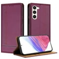 thumbnail image 1 of for Samsung Galaxy S23 Wallet Case with RFID Blocking Credit Card Slots, Luxury PU Leather Purse Cover with Flip Kickstand Shockproof Protective Phone Case for Galaxy S23 Case, Purple, 1 of 7
