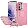 thumbnail image 1 of Case for Samsung Galaxy S24 6.2 inch 2024 (SM-S921U, SM-S921U1), Compatible with Magsafe built-in Kickstand, Pink, 1 of 7