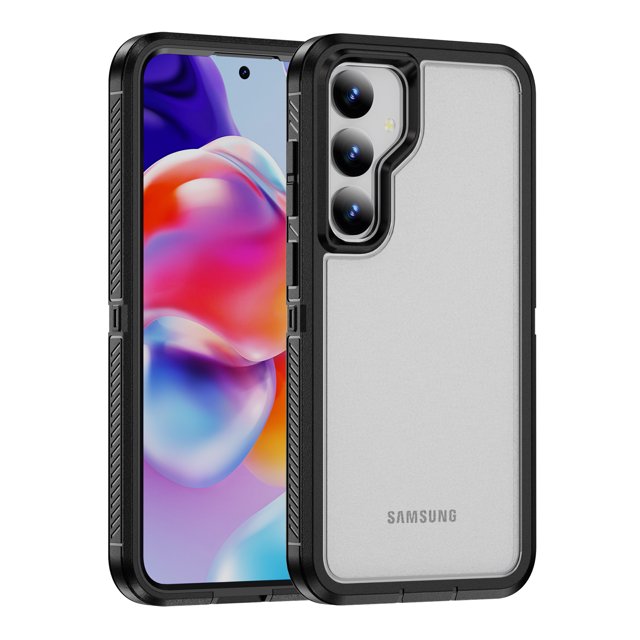 for Samsung Galaxy S24 Case Dual Layer Protective Heavy Duty Cell