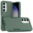 thumbnail image 1 of For Samsung Galaxy S24+ Case,Heavy Duty Drop Protection Full Body Rugged Shockproof/Drop Proof/Dust Proof Military PC + TPU Protective Tough Durable Cell Phone Cover for Men Women,Darkgreen, 1 of 5