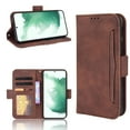 thumbnail image 1 of for Samsung Galaxy S24 Case, Samsung Galaxy S24 Wallet Case PU Leather Card Slot & Cash Side Pocket Shockproof Flip Phone Cover Compatible with Samsung Galaxy S24, Brown, 1 of 6