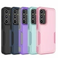 thumbnail image 1 of For Samsung Galaxy S24 FE 5G Case，Sturdy Durable Cover Cute Bumper Case for Samsung Galaxy S24 FE 5G，Njjex Military Grade Protection Dual Layer Shockproof Heavy Duty Rugged Phone Case - Pink, 1 of 6